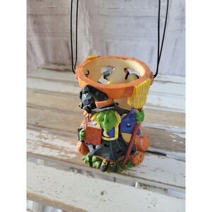 Witch spells‎ candle holder hanging Halloween fall